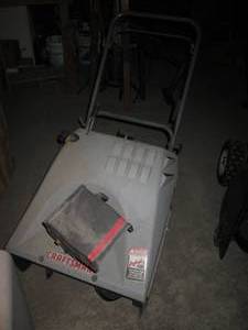 lot 216 image: Vintage Craftsman single stage gas ...