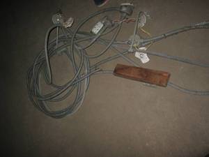 lot 222 image: Multiple sections of electrical con...
