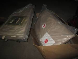 lot 230 image: Heavy duty 10x20 storage canopy wit...