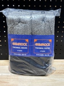 lot 59 image: Thermal Socks - 12 Pairs