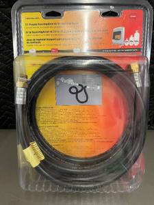lot 11 image: Mr. Heater 12 ft Propane Hose and Regulator Kit for Vent-Free Heater