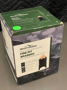 lot 12 image: Adventuridge Tabletop Smokeless Fire Pit in Box