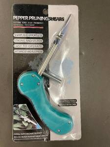lot 59 image: Pepper Pruning Shears for Flower and Plant Cutting