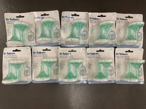 lot 124 image: Lot of 12 Dr. Talbots Anti-Colic Bottle Replacement Valve Packs