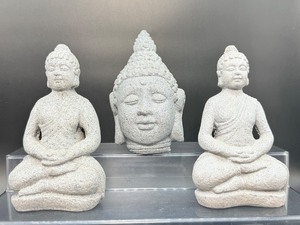 lot 52 image: Buddha Lot of 3