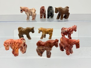 lot 241 image: Little Critters Lot of 10 Horses