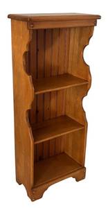 lot 29R image: U - Vintage Wooden Shelf Unit