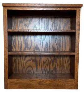 lot 157H image: UL - Wooden Bookcase with Adjustable Shelves
