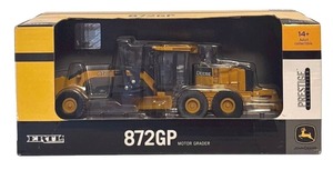 lot 160H image: UL - John Deere 872GP Motor Grader 150 Die-Cast Replica by Ertl Prestige Collection