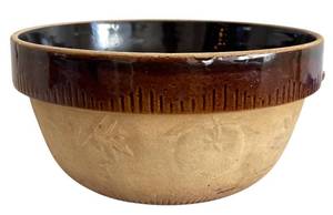 lot 213H image: LR - Vintage Cook-Rite Stoneware Mixing Bowl