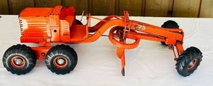 lot 24CC image: FR - Vintage 24 Inch Buddy L Adams Motor Grader Toy by Doepke