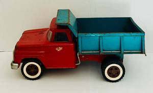 lot 27CC image: FR - Vintage Tonka Pressed Steel Dump Truck