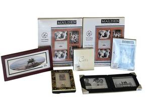 lot 169C image: LR - Collection of Assorted Photo Frames Including Malden, Carr, and Burnes