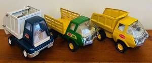 lot 179C image: ML - Set of 3 Vintage Tonka Pressed Steel Toy Trucks