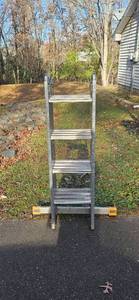 lot 11 image: Krause MultiMatic 16 Ft Type 1A Industrial Ladder 300 Lbs