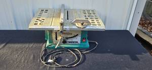 lot 12 image: Makita Table Saw Model 2708 12A 115V 4500RPM