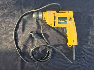 lot 36 image: DeWalt Corded Electric Drill
