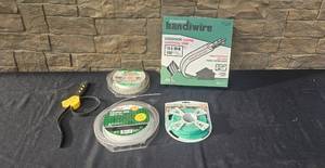 lot 80 image: Outdoor Electrical Wire, Trimmer Line, and Strap Tool Assortment