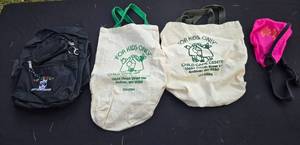 lot 102 image: For Kids Only Child Care Center Bag and Backpack Set
