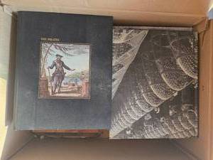 lot 116 image: Collection of Vintage World War II and History Hardcover Books and Magazines