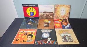 lot 156 image: Collection of Vintage Vinyl Records Including Elvis, J. Geils Band, John Denver, and More
