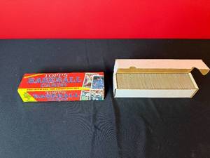 lot 225 image: 1988 and 1990 Topps Baseball Card Complete Sets