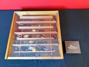 lot 244 image: The Ducks of North America Miniature Decoy Collection in Display Case
