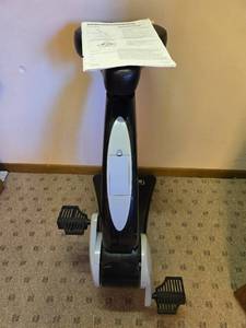 lot 255 image: SitNcycle Stationary Exercise Bike with Owners Manual