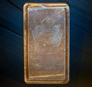 lot 84 image: Vintage 10 oz Scottsdale Stacker Silver Bar