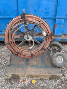 lot 36 image: Large Drain Camera with Wheels