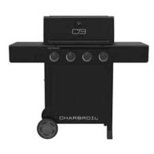 Char-Broil 4 Burner 25000 BTU Gas Grill 463351125 Black/Silver