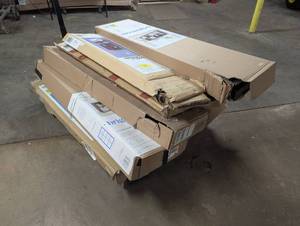 lot 62 image: Pallet of Mixed Room Essential Storage - Opened Boxes - As Is