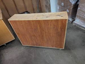 lot 15 image: Rolling Storage Crate - Skinny Places - Quality Wood - Great Construction