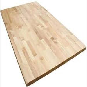 lot 34 image: Hampton Bay 6 ft. L x 39 in. D Unfinished Birch Solid Wood Butcher Block Countertop Island with Square Edge Customer Returns See Pictures
