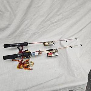 lot 11 image: (2)Ice Fishing Combos, As New