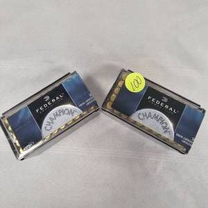 lot 100 image: Federal 22 Win Mag(2 Boxes), , As New