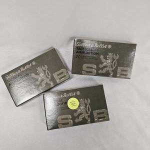 lot 103 image: S & B 300 AAC Blackout Ammo, As New