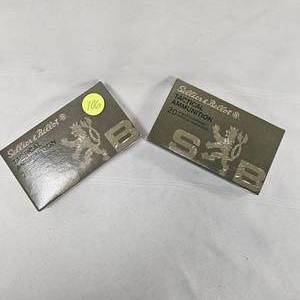 lot 106 image: S & B 300 AAC Blackout Ammo, As New