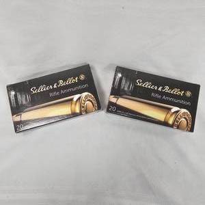 lot 107 image: S & B 6.5 Creedmoor, 140 Grain Soft Point