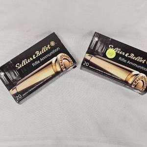 lot 108 image: S & B 6.5 Creedmoor, 140 Grain Soft Point