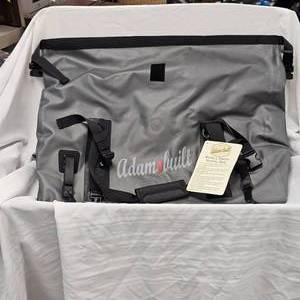 lot 138 image: Adams Built Schell Creek Duffle Bag, Like New