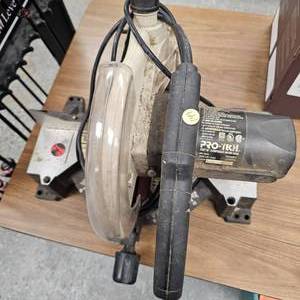 lot 149 image: Pro-Tech 10 Compound Miter Saw, works great