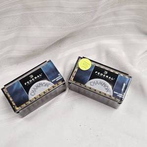 lot 101 image: Federal 22 Win Mag(2 Boxes), As New