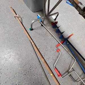 lot 192 image: Ice Spears and Hand Augers