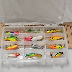 lot 218 image: Collection of Crank Baits(12) in Nice Tackle Box