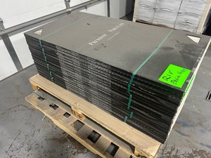 lot 1 image: MSI Pallet of 18 Boxes of- Pavia Gray 24 in. x 48 in. Matte Porcelain Floor and Wall Tile (2 per box) Covers 288 Square Feet- Retail value of $987.84