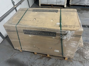 lot 2 image: MSI Lot of 26 Boxes of- Beton Glacier 24 in. x 48 in. Matte Porcelain Stone Look Floor and Wall Tile (Covers 398.32 Square Feet) Retail value of $1,190