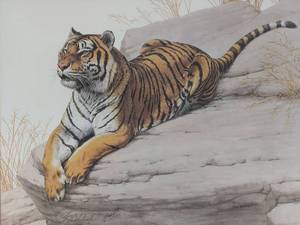 lot 6 image: Lookout (Framed)