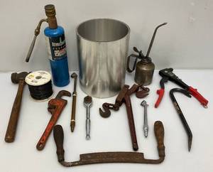 lot 191 image: Misc. Vintage Tools And More