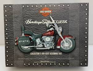 New Old Stock FRANKLIN MINT Harley Davidson Heritage Softail Classic Die-Cast Assembly Kit (New In Box)